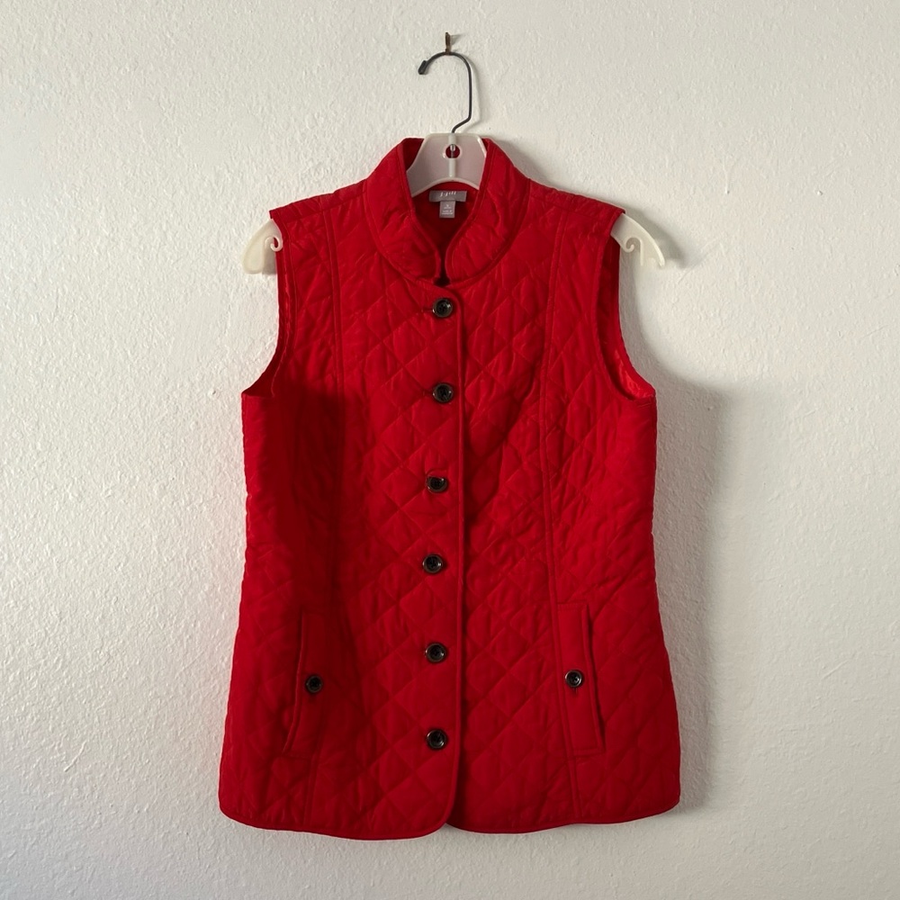 Red J. Jill Vest